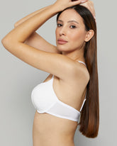 LA SENZA SOLID WHITE DOUBLE PUSHUP BRA 601 / 34B